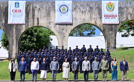 Se gradúan 48 nuevos policías en Veracruz; suman 449