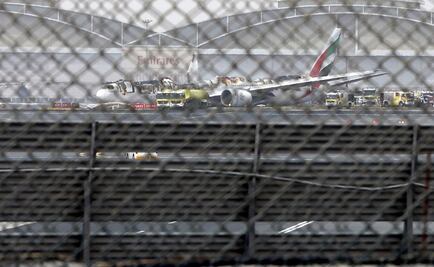 Reabren aeropuerto de Dubái tras accidente 