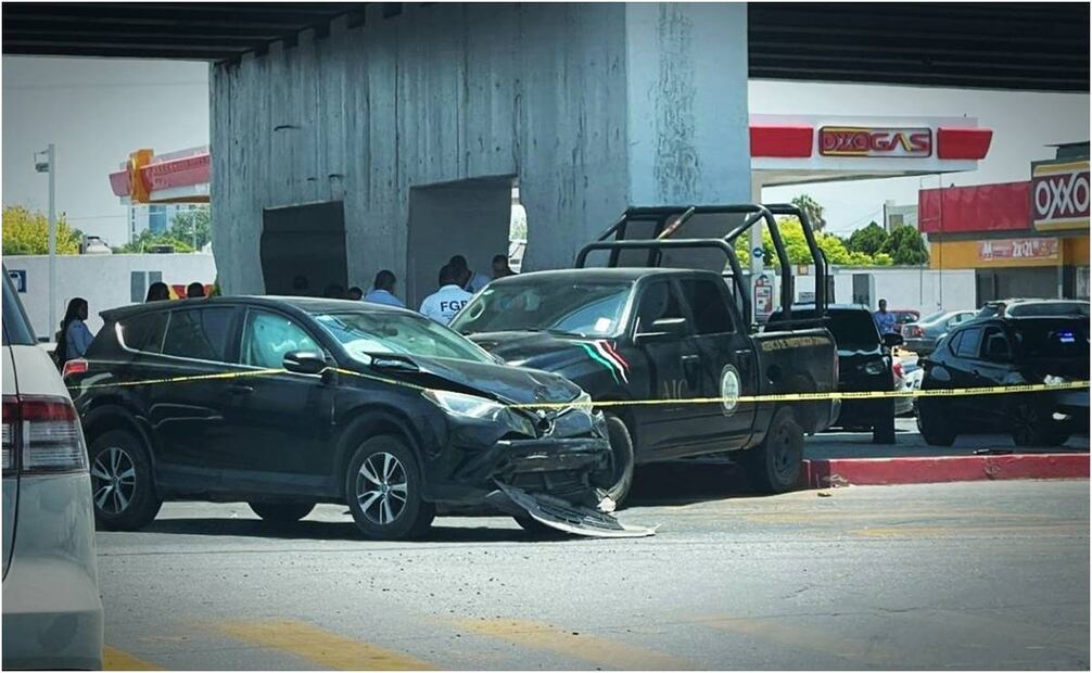 Choca patrulla de Saltillo, Coahuila. Foto: Especial