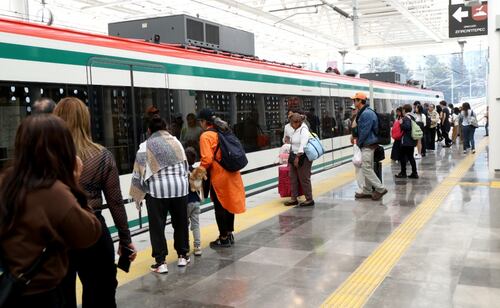 Tren El Insurgente a dos meses de entrar en operación en su totalidad. Foto: especial