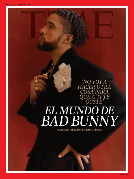 Bad Bunny es uno de los artistas más aclamados en el mundo. Foto: Instagram @time