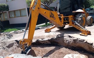 Socavón en Álvaro Obregón entra en etapa final de reparación; alcaldía prevé concluir trabajos este lunes