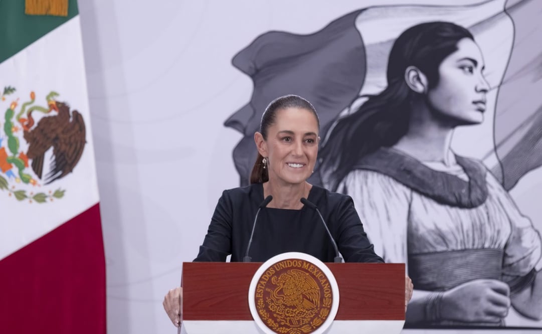 “Tiempo al tiempo”; será Ariadna Montiel quien informe si deja la Secretaría de Bienestar para dirigir Morena: Sheinbaum.
Foto: Gobierno de México.