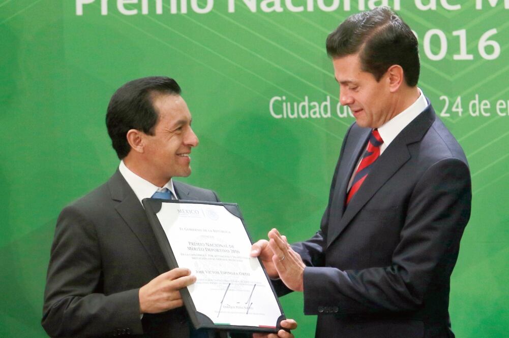 El jockey hidalguense obtuvo el Premio Nacional al Mérito Deportivo (ÁLVARO PAULIN. IMAGO7)