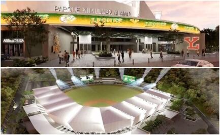 Paseo comercial, bar, palcos, gimnasio: Así es el estadio de beisbol Kukulkán que remodela Sedena en Yucatán