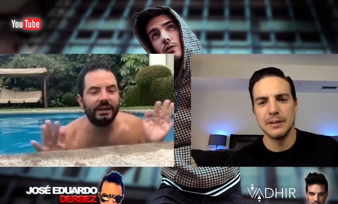 José Eduardo y Vadhir Derbez. Foto: Captura