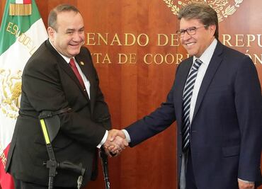 Presidente electo de Guatemala ofrece a México cooperación para el desarrollo