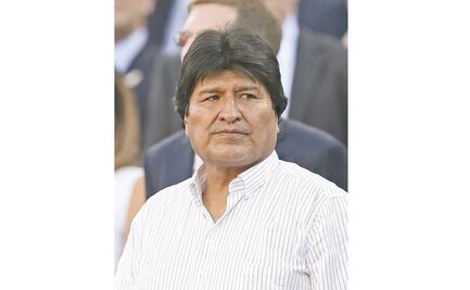 El ausente en la bienvenida a Evo