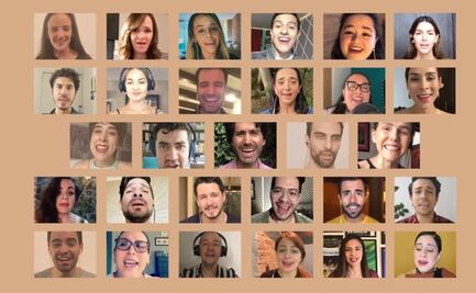 Con video musical, un gran elenco busca dar ánimos al público del teatro
