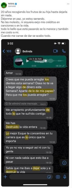 Belinda se consiente: "Nunca se ha necesitado a un novio para darse lujos"