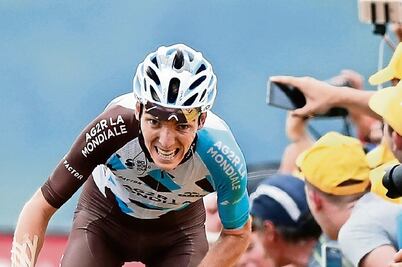 Froome cae de la cima en Tour