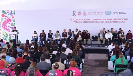 Temporada de lluvias: Clara Brugada pide a ciudadanía no tirar basura en las calles; busca acuerdo con tianguistas para recoger sus desechos