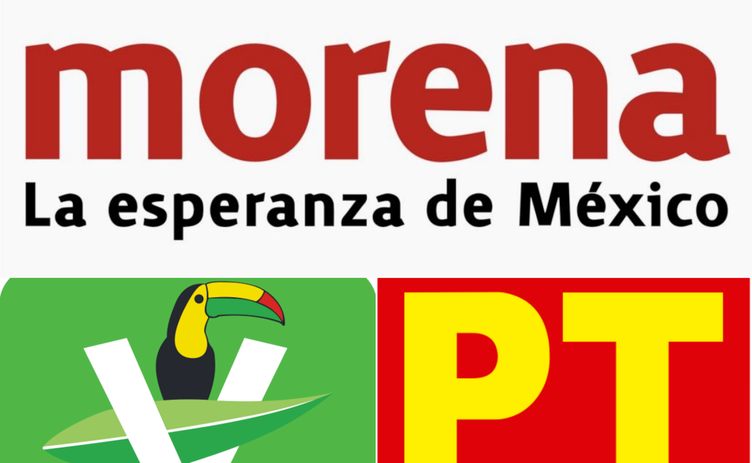 Alianza Morena, PT y PVEM (16/04/2026). Foto: Especial