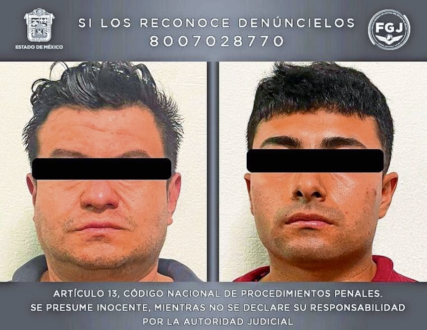 Los 2 detenidos (en la imagen uno de ellos) ingresaron al penal. Foto: Especial