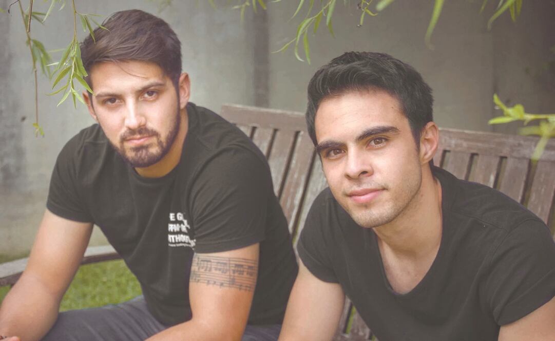 Tras el paro de presentaciones a causa de la pandemia, Diego Lopmuz y Fernando Ramos decidieron trabajar en su música. Foto: Cortesía