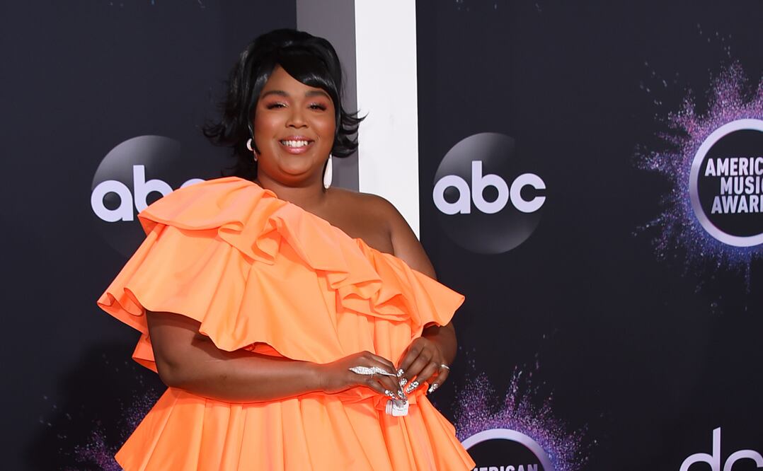 La cantante lució un vestido de lo más excéntrico. Foto: Agencias