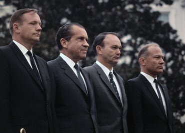 El trágico discurso de Richard Nixon para el Apolo 11, "en caso de desastre lunar"