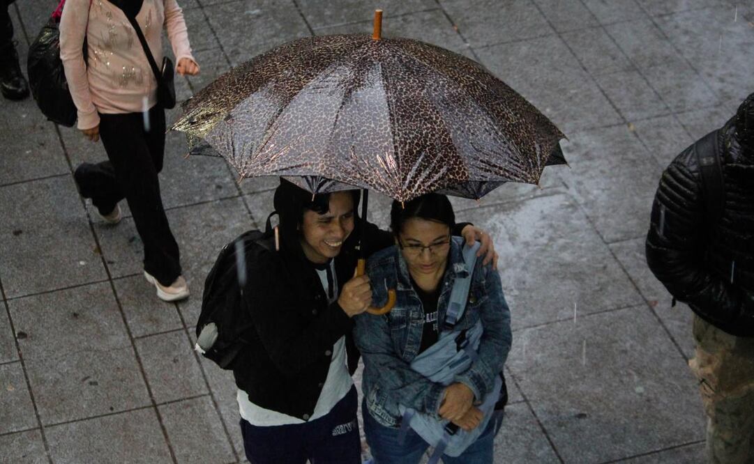 Lluvia CDMX.
Foto: Luis Camacho/EL UNIVERSAL