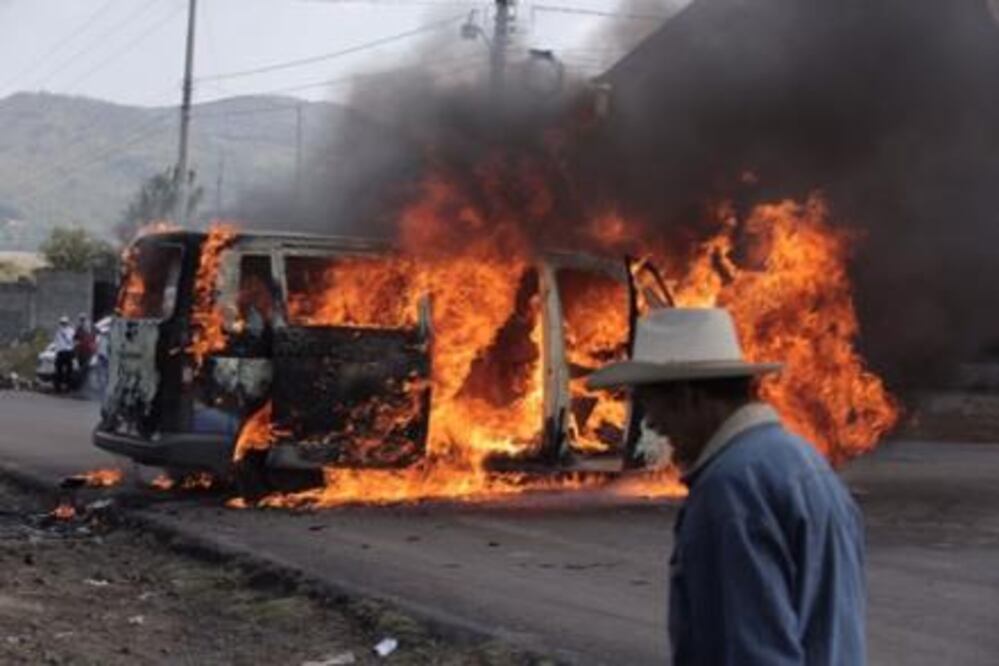 Localizan camioneta calcinada, en el municipio de Centro, Tabasco. Foto ilustrativa