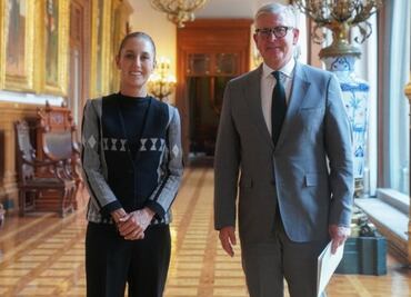 Sheinbaum recibe a CEO de Ericsson; destaca 120 años de la empresa en México