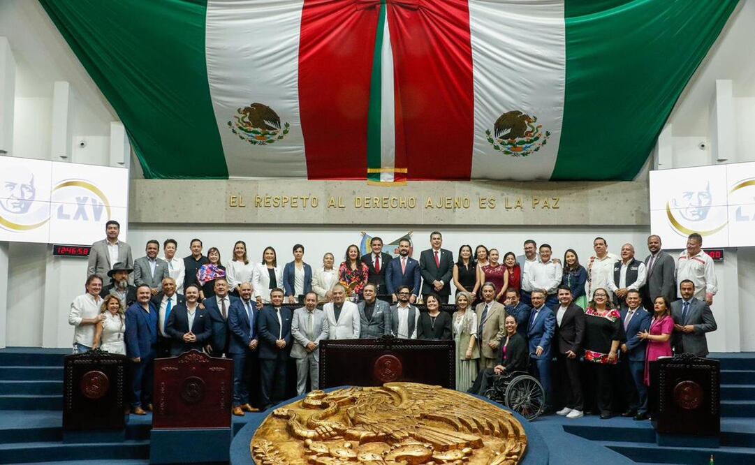 Con 27 votos a favor y cero abstenciones diputados del Congreso local de Hidalgo, aprobaron las reformas a la Ley Orgánica para que la presidencia de la Junta de Gobierno deje de ser rotativa. Foto: especial