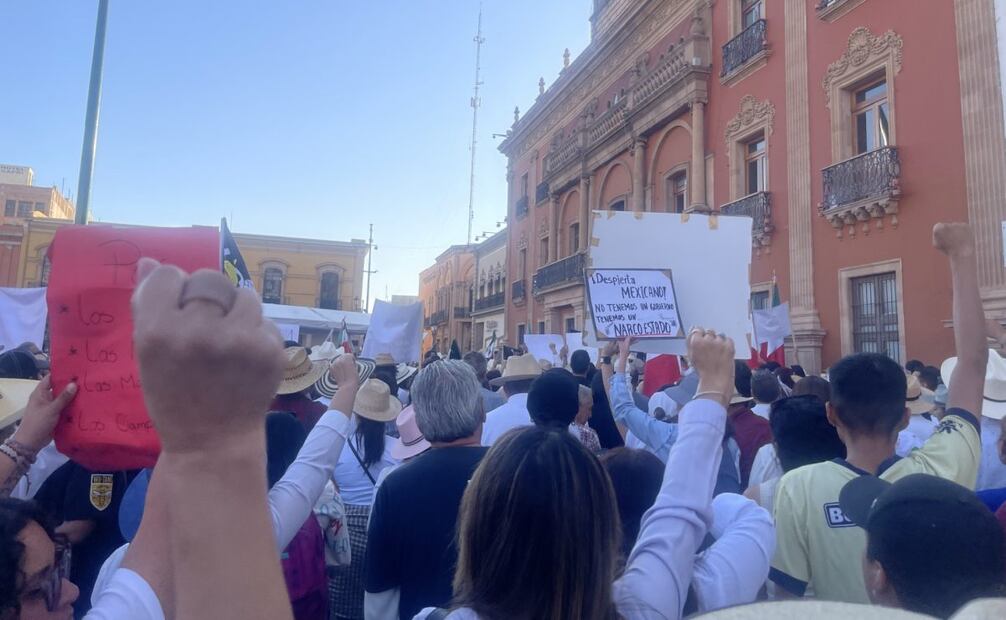 En la plaza principal de León se congregaron más de 5 mil personas.
Foto: Especial.