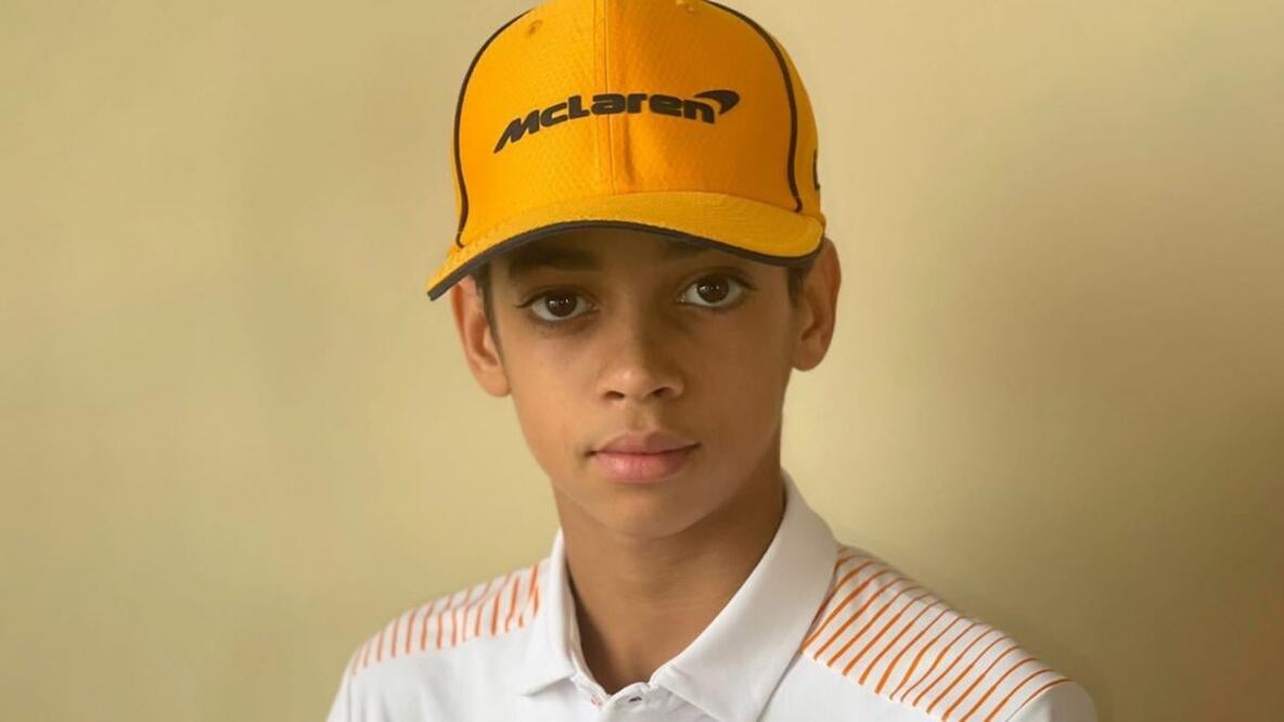 Niño de 13 años es el nuevo piloto de McLaren F1 Team