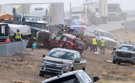 Tormenta de polvo provoca choques en autopista de Colorado; reportan cuatro muertos y 29 heridos