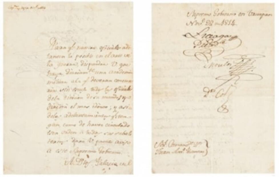 Los documentos por los que el AGN demandó a casa de subastas