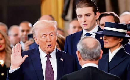 Barron, el hijo menor de Trump, saca su lado empresario; lanza una bebida de yerba mate en Florida