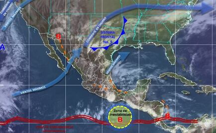... y continuarán tormentas torrenciales sobre Tamaulipas
