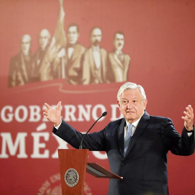 Andrés Manuel López Obrador asegura que en el presupuesto están garantizadas las partidas fundamentales, como los pagos de nómina y de la deuda. (IRVIN OLIVARES. EL UNIVERSAL)