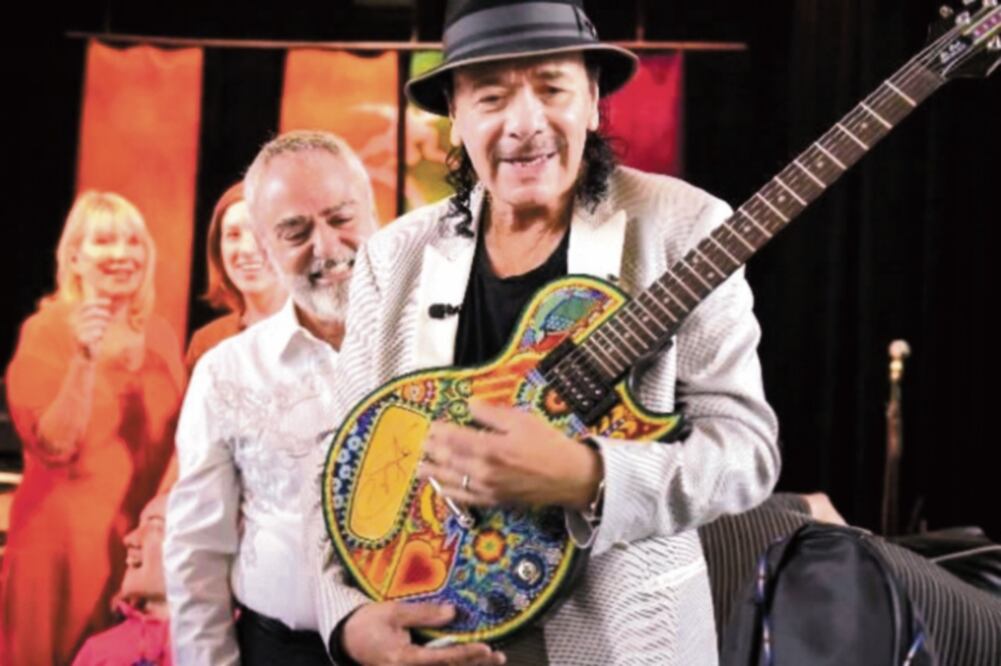 Carlos Santana fue embajador de la fundación. Foto: CORTESÍA