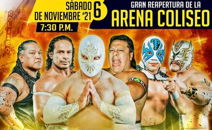 Arena Coliseo anuncia cartelera para su reapertura tras la pandemia del Covid-19