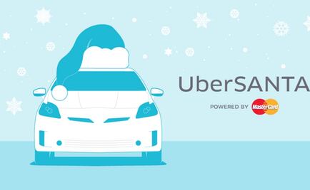 Santa cambia el trineo por un Uber
