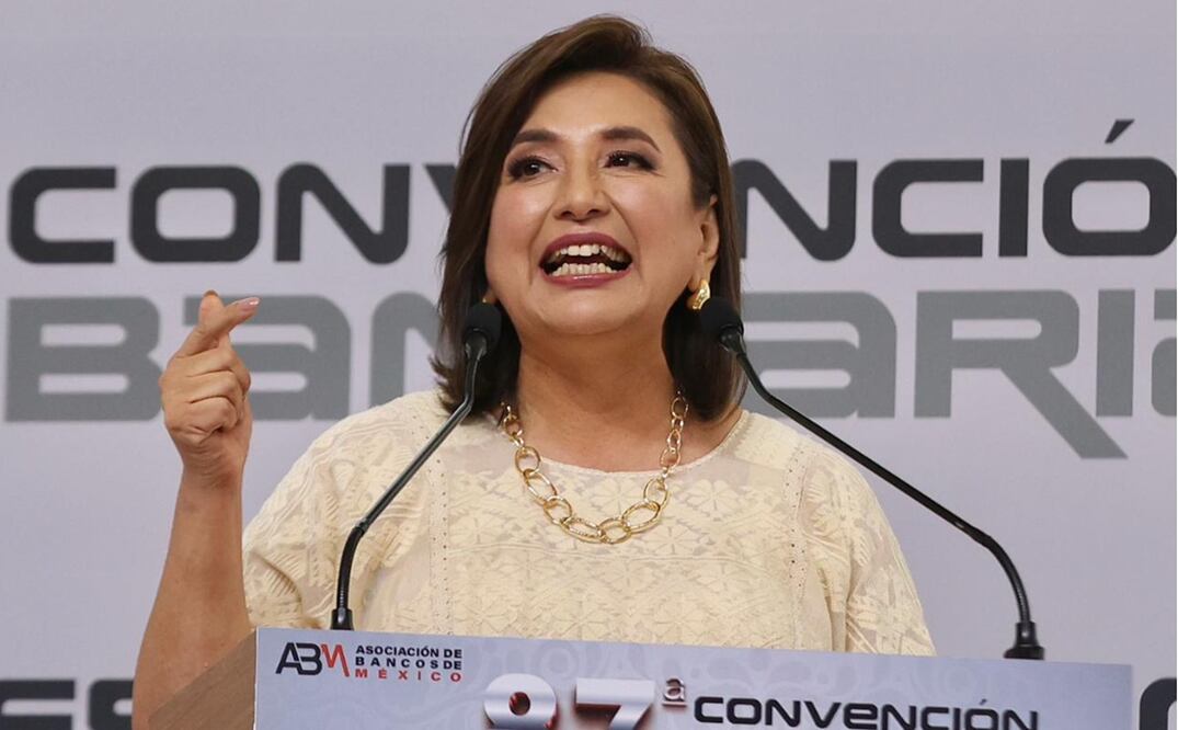 Xóchitl Gálvez Ruiz, condenó los ataques del presidente Andrés Manuel López Obrador y de Morena contra el Poder Judicial. Foto: Berenice Fregoso/EL UNIVERSAL