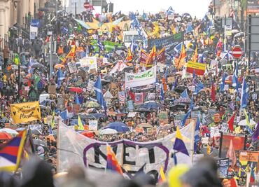 Cientos de miles, por justicia climática