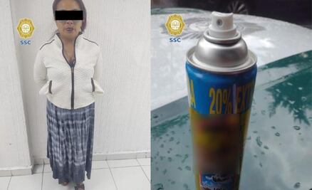 Rocía insecticida en cara de empleada de una joyería para robar anillos y cadenas con valor de 118 mil pesos 