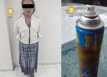 Rocía insecticida en cara de empleada de una joyería para robar anillos y cadenas con valor de 118 mil pesos