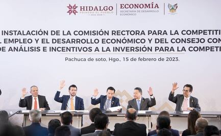 Presentan "Mapa Económico" de Hidalgo para impulsar la inversión nacional y extranjera