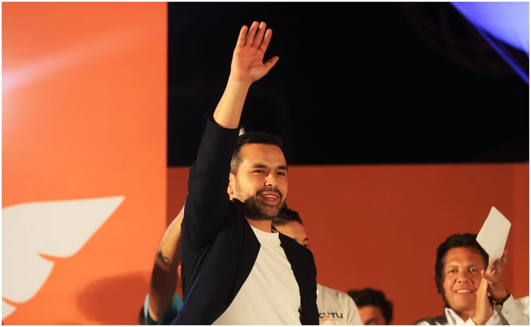 Inicia campaña de Jorge Álvarez Máynez en Lagos de Moreno, Jalisco. Foto: Gabriel Pano/ EL UNIVERSAL