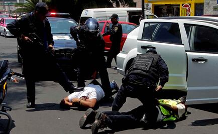 Persecución en la Roma por robo de camioneta con relojes