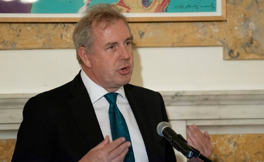 El embajador británico en Washington, Kim Darroch (Foto: AP)