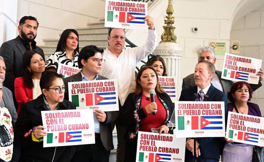 Diputados locales de Morena instalarán centros de acopio para apoyar a Cuba; serán 34 módulos.
Foto: Especial.