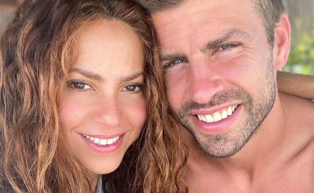Shakira y Piqué. Fuente: Instagram @shakira