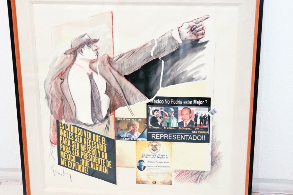 La muestra da cuenta del trabajo multidisciplinario de Felipe Ehrenberg (IVAN STEPHENS. EL UNIVERSAL)