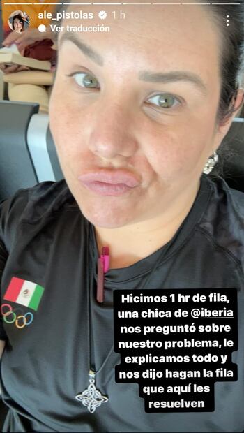 Ale Zavala comparte problemas en el aeropuerto