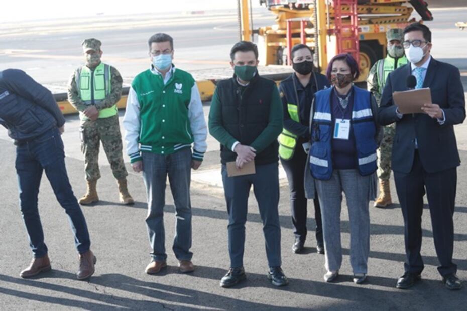 Fotos. Así arribó el segundo cargamento de vacunas contra Covid a la CDMX