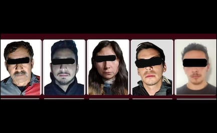 Detienen a cinco presuntos responsables de la desaparición y asesinato de tres hombres en Hidalgo; localizan los vehículos relacionados al caso