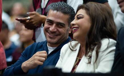 Captan a Clara Brugada y García Harfuch riendo durante evento por la unidad de Morena en Iztacalco